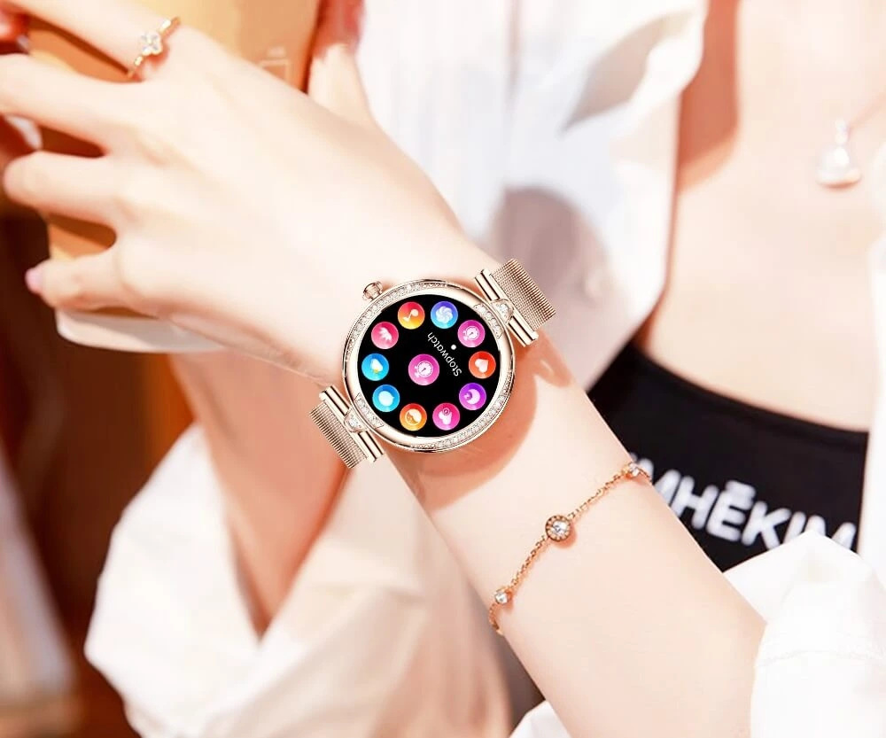 Inteligentné hodinky Carneo Seinna HR+ rose gold