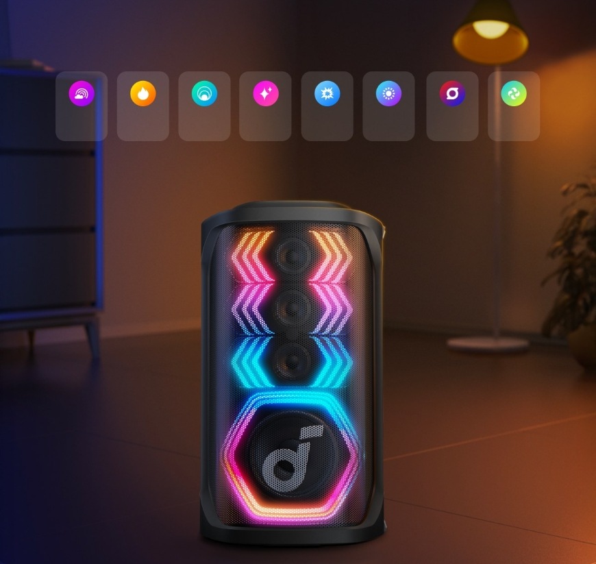 Párty reproduktor Anker Soundcore Rave 3S čierny Anker Soundcore Rave 3S, čierna
