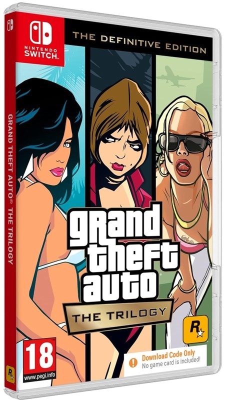 Hra Take 2 Nintendo Switch Grand Theft Auto: The Trilogy – The Definitive Edition (Code in a box)