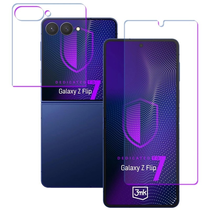 Ochranná fólia 3mk SilverProtection+ Folded Edition na Samsung Galaxy Z Flip7