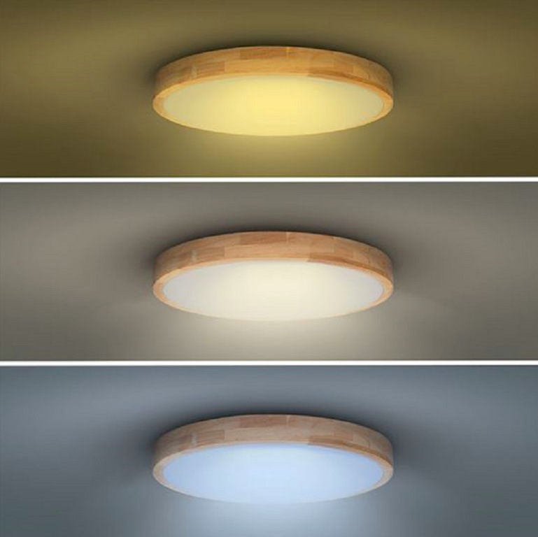 LED stropné svietidlo Solight WO8010 60W Možnosť nastavenia teploty svetla od teplej bielej po studenú bielu