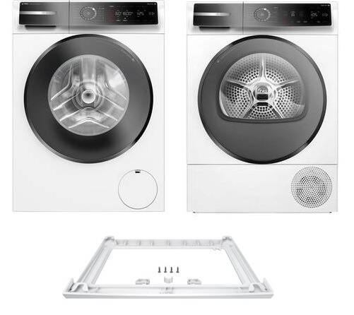 Set výrobkov Bosch WGB256A0CS + WQB246DNCS + WTZ27510 biely novinka doprava zadarmo
