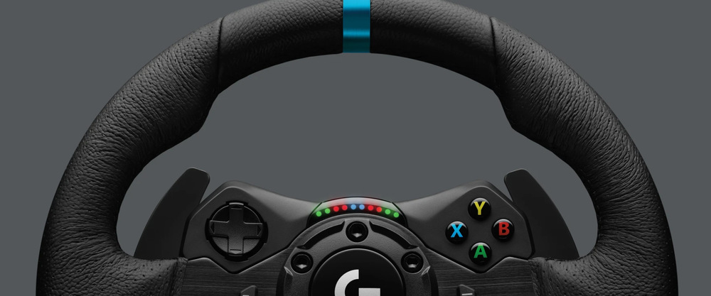 Volant Logitech G923 Racing Wheel and Pedals pre PS5, PS4 a PC Volant Logitech G923 Racing Wheel and Pedals pre PS5, PS4 a PC