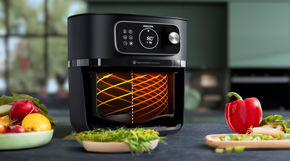 Fritéza teplovzdušná Philips Airfryer 8,3 l, Connected HD9880/90 čierna Fritéza teplovzdušná Philips Airfryer 8,3 l, Connected HD9880/90 čierna