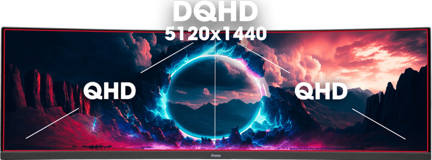 Herný monitor IIYAMA G-Master GCB4580DQSN-B1 čierny