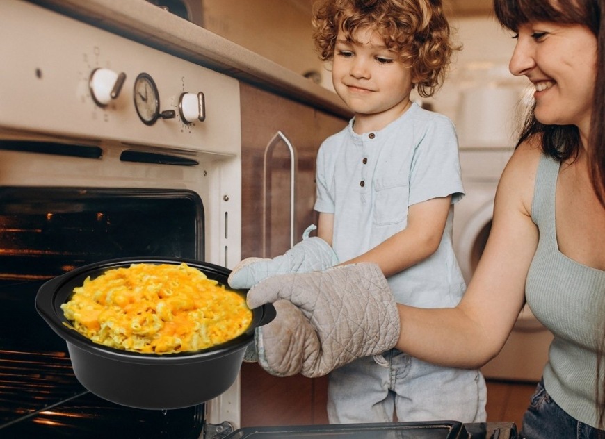 Pomalý hrniec Tesla SlowCook S800 Deluxe Teslá SlowCook S800, strieborná