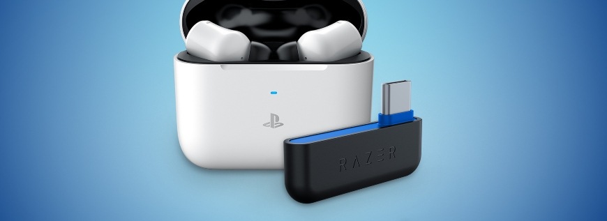 Slúchadlá Razer Hammerhead HyperSpeed PlayStation Licensed biela Razer Hammerhead HyperSpeed PlayStation Licensed, biela