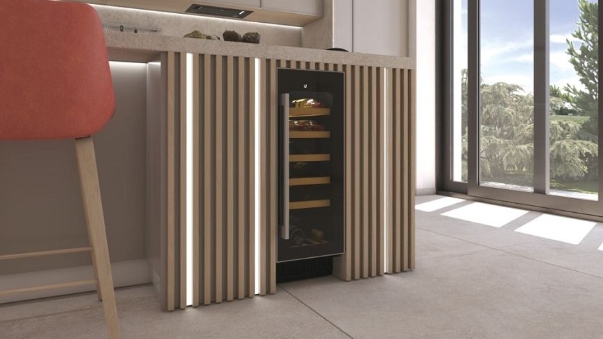 Vínotéka Hoover H-WINE 300 HWCB 30/1 čierna