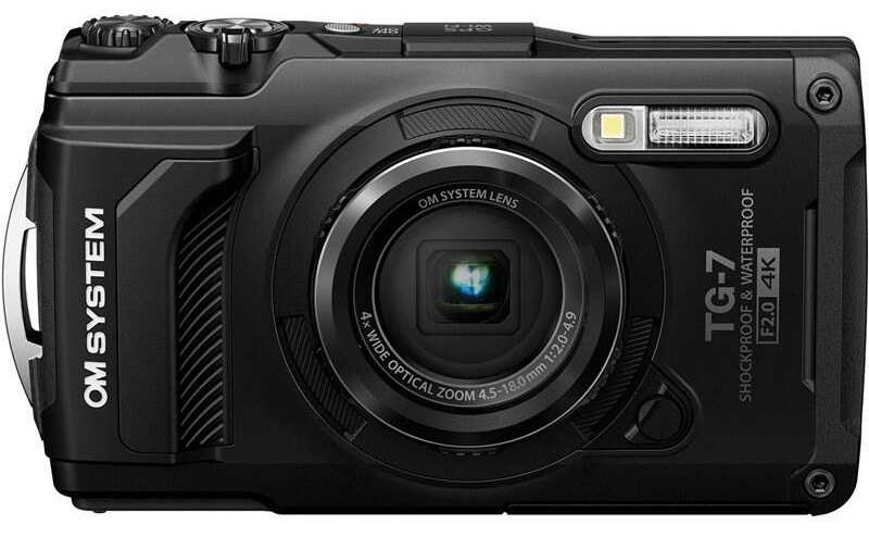 Digitálny fotoaparát OM SYSTEM TG-7 čierny