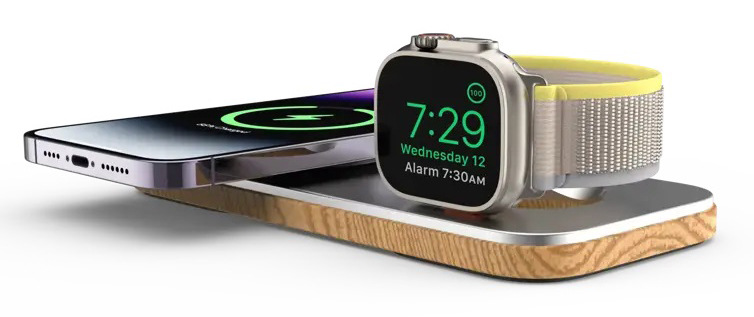 Bezdrôtová nabíjačka Cubenest K200 Pre 2v1 s podporou uchytenia MagSafe sivá Bezdrôtová nabíjačka Cubenest K200 Pre 2v1 s podporou uchytenia MagSafe sivá