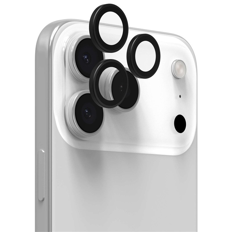 Tvrdené sklo ZAGG Invisible Shield Premium GL (CameraRings) na Apple iPhone 17/16/16 Plus - zelené
