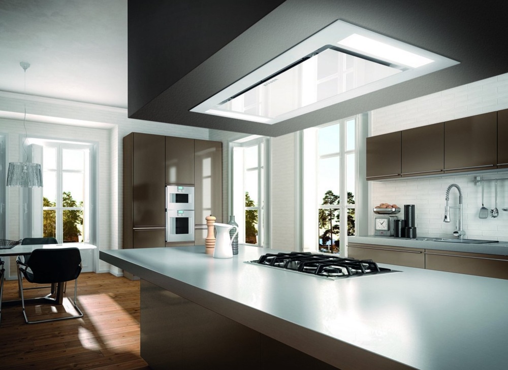 Odsávač pár Faber HEAVEN GLASS 2.0 WH A90 RB bez motoru biely/sklo
