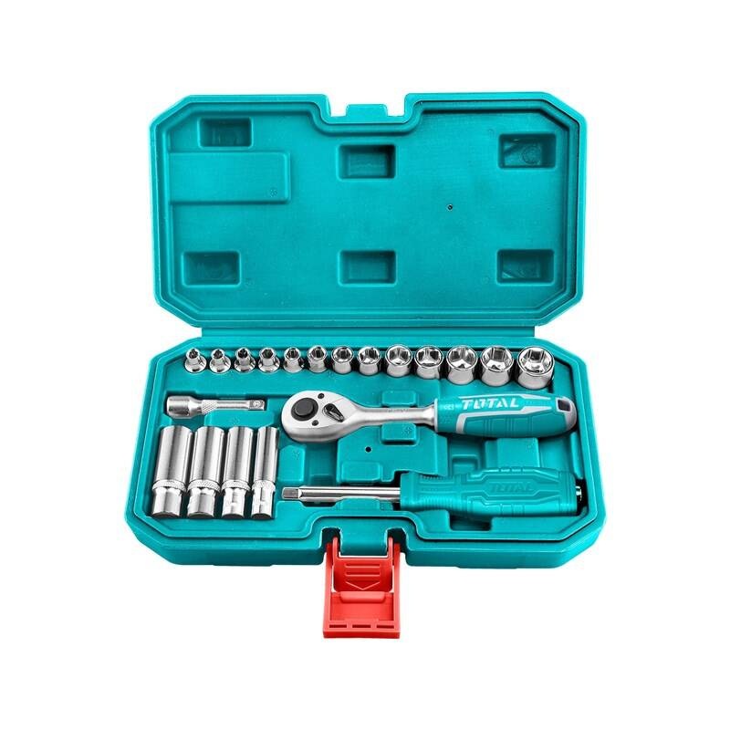 Sada gola kľúčov Total tools THT141201 (20 ks) Sada gola kľúčov Total tools THT141201 (20 ks)
