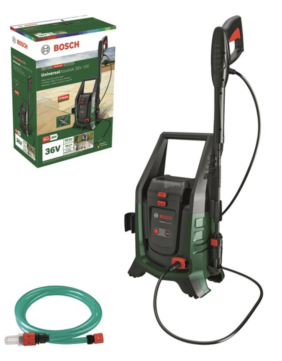 Vysokotlakový čistič Bosch UniversalAquatak 36V-100 (bez batérie)