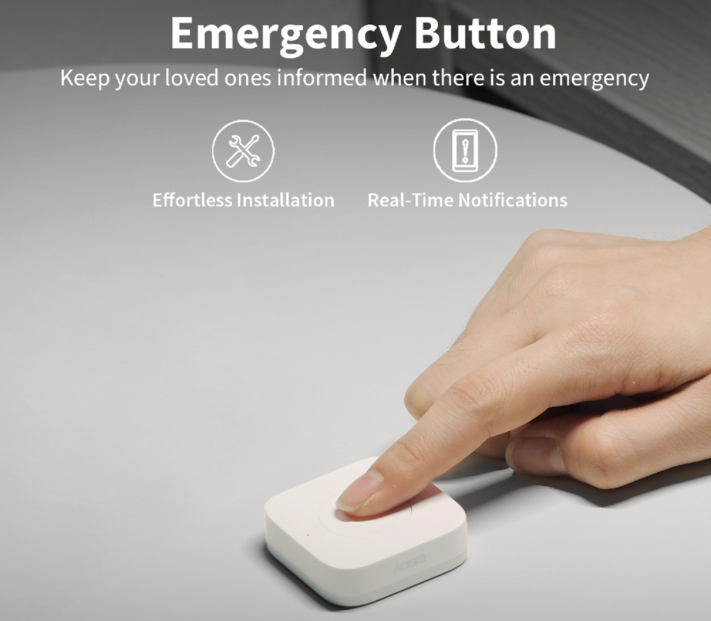 Tlačidlo Aqara Smart Home Mini Switch biele Tlačidlo Aqara Smart Home Mini Switch biele