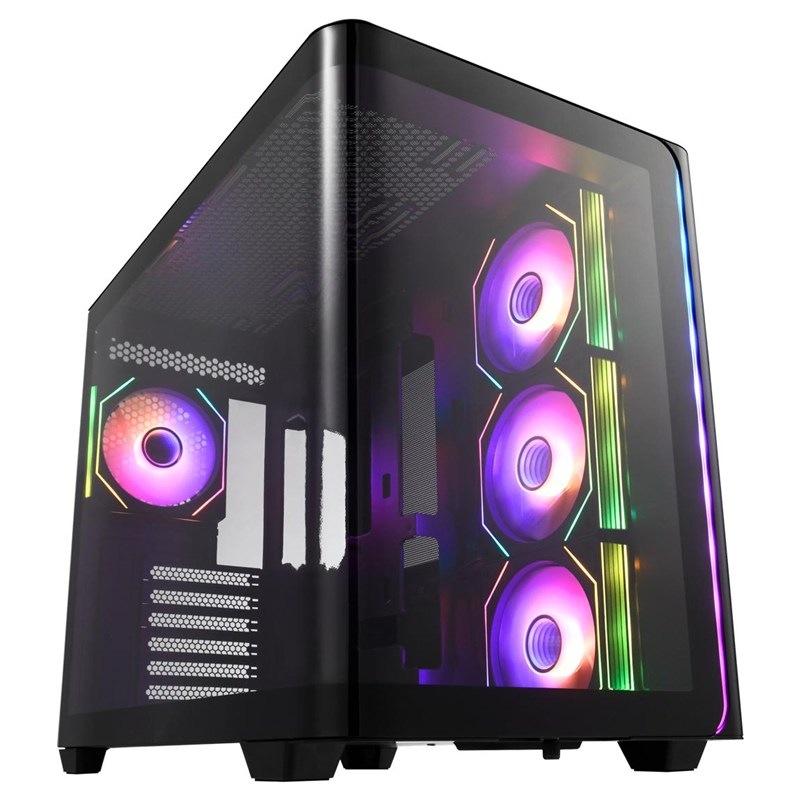 PC skriňa Fortron M580-BA - čierna farba