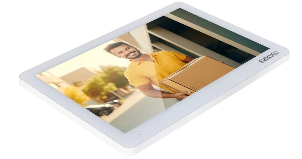 Dverný videotelefón Evolveo DoorPhone 20-2W - biely