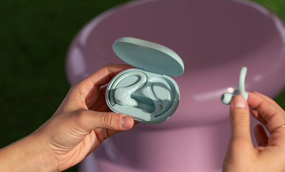 Slúchadlá JLab Go Sport+ True Wireless Headphones tyrkysová Slúchadlá JLab Go Sport+ True Wireless Headphones tyrkysová