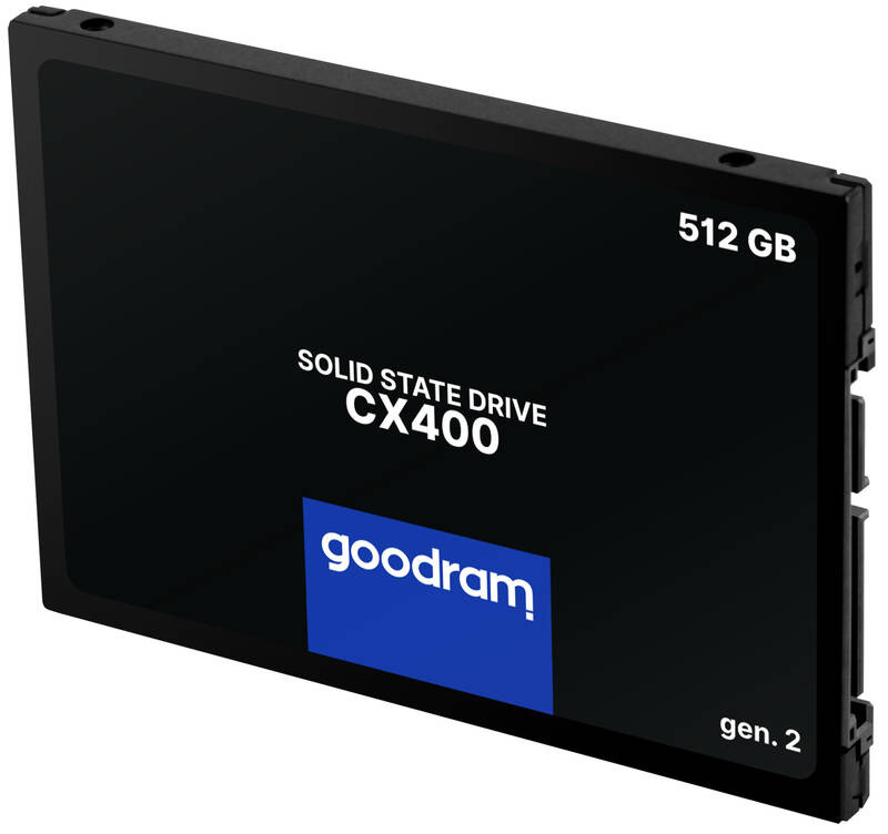 SSD Goodram CX400 512GB Gen.2 SATA III 2,5" SSD Goodram CX400 512GB Gen.2 SATA III 2,5"