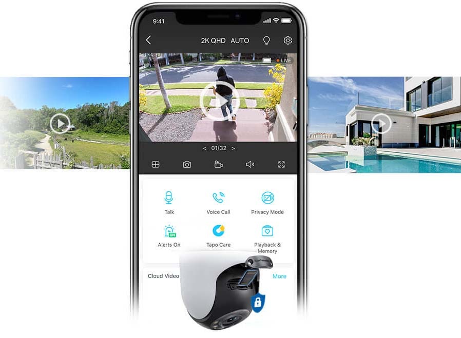 IP kamera TP-Link Tapo C520WS biela