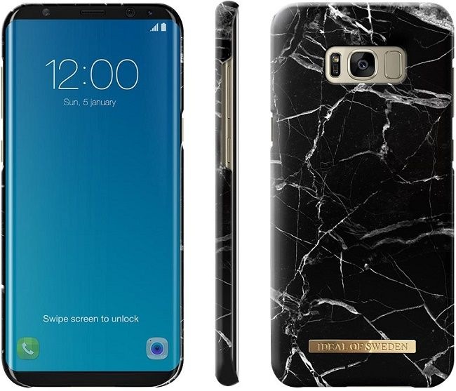 Kryt na mobil iDeal Of Sweden na Samsung Galaxy S8+ čierny Kryt na mobil iDeal Of Sweden na Samsung Galaxy S8+ čierny