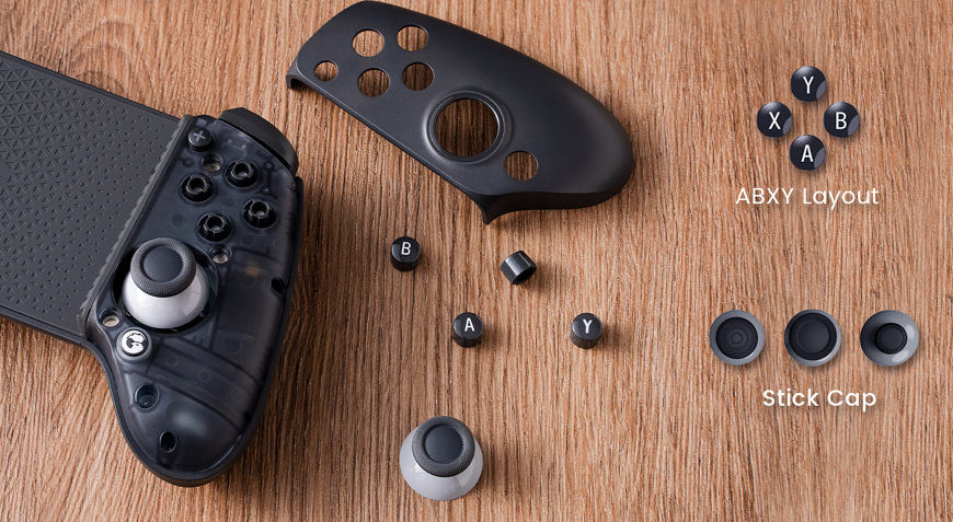 Gamepad GameSir G8+ Galileo Bluetooth Mobile Controller čierny Gamepad GameSir G8+ Galileo Bluetooth Mobile Controller čierny