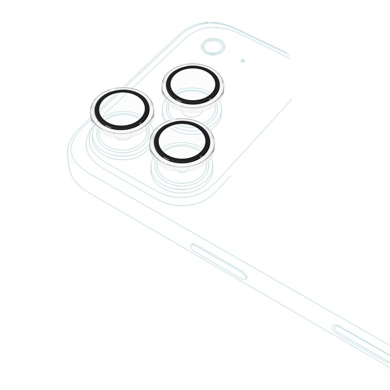 Ochranné sklo šošovky fotoaparátu Epico Glass Lens Protectors s aplikátorom na Apple iPhone 17 Pro/17 Pro Max