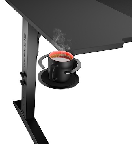 Herný stôl Genesis HOLM MODULAR 180, RGB čierny