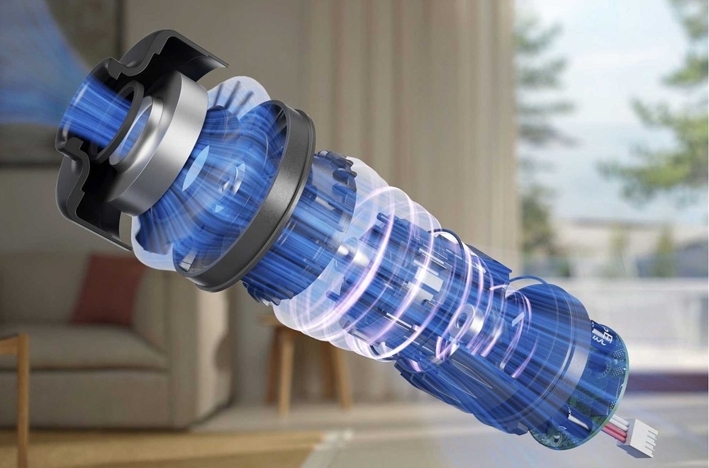 Bezkefová invertorová technológia motora vysávača Electrolux série 900.
