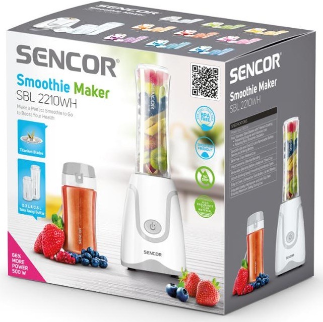 Stolný mixér Sencor SBL 2210WH biely