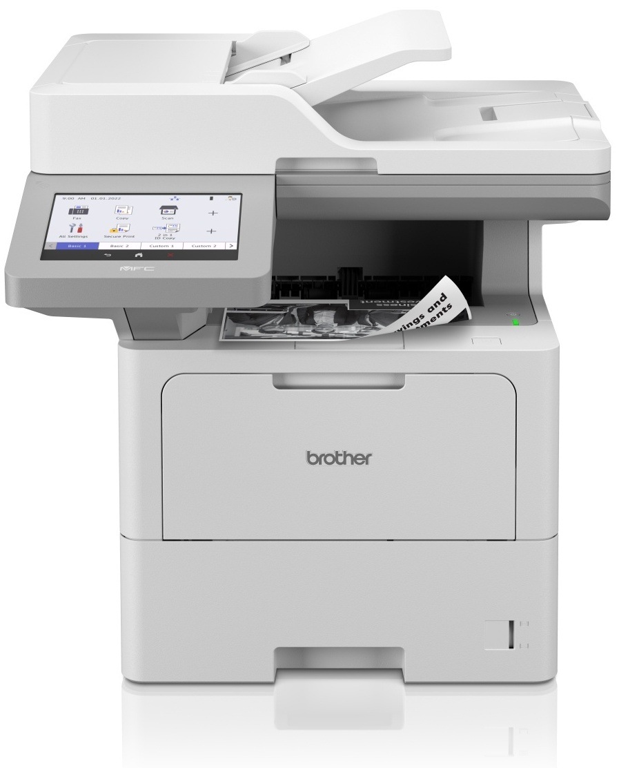 Tlačiareň multifunkčná Brother MFC-L6910DN biela