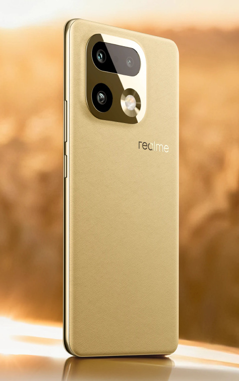 Mobilný telefón realme 16 Pro+ 5G 12 GB / 512 GB sivý Telefón realme 16 Pro+ 5G príjemný na dotyk