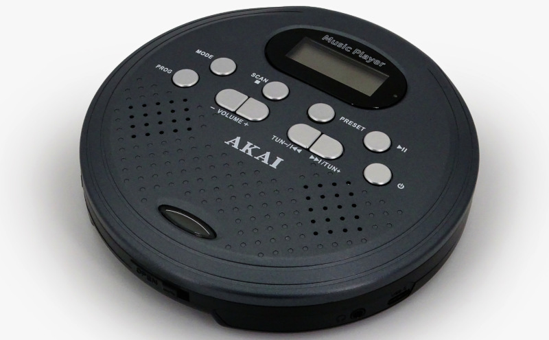 Discman AKAI ACDP-200 Plus čierny Discman Akai