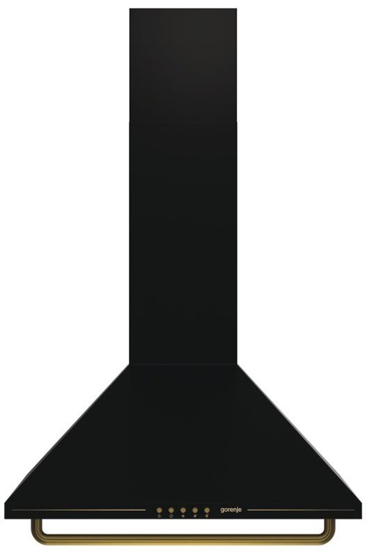 Odsávač pár Gorenje Retro WHC63CLB čierny Komínový odsávač pár Gorenje WHC63CLB, čierna, dizajnový odsávač