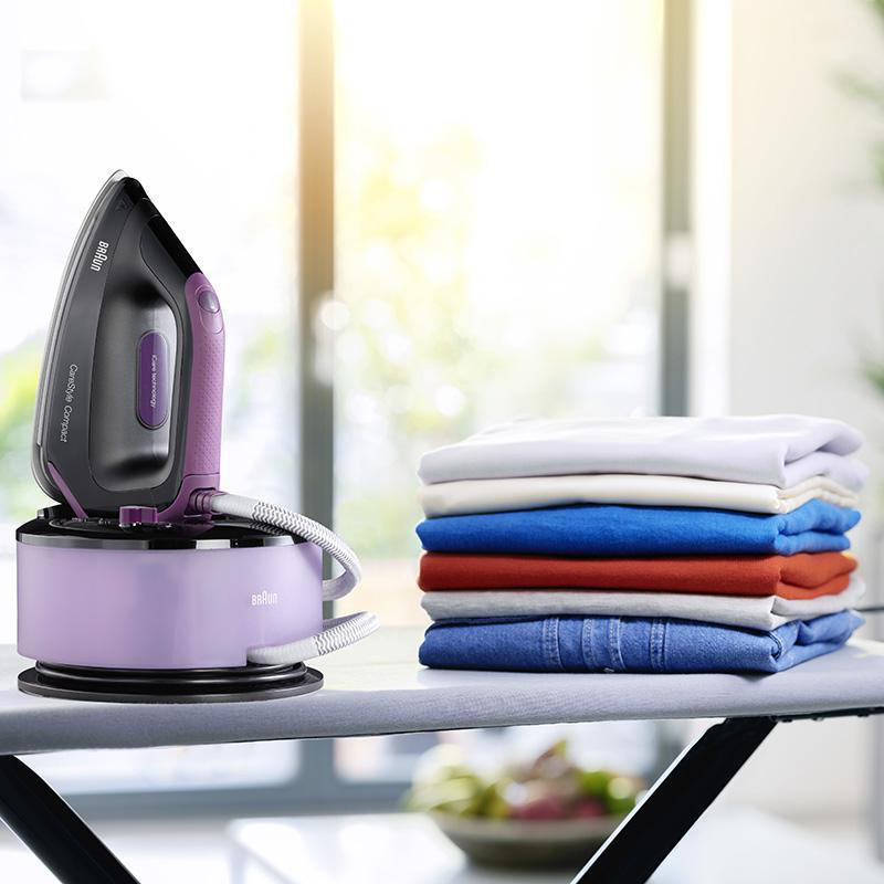 Žehliaci systém Braun CareStyle Compact IS2144.BK čierny/fialový BRAIS2144BK_29