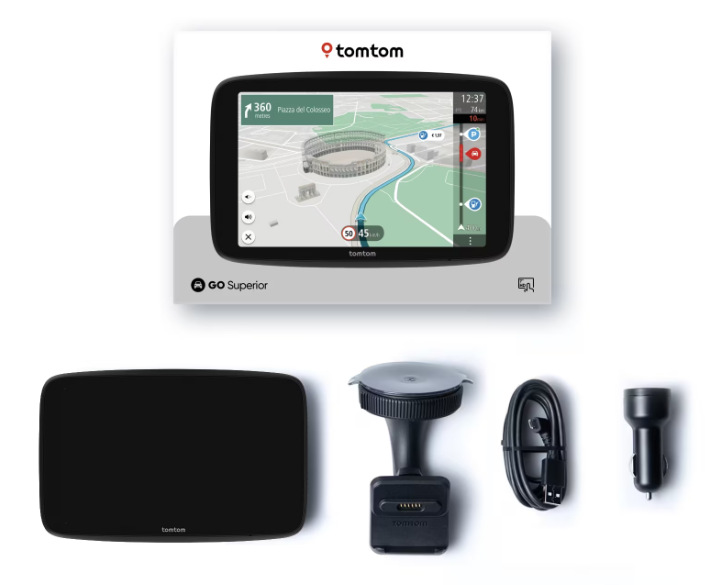 Navigačný systém GPS Tomtom GO Superior 7 čierny Navigačný systém GPS Tomtom GO Superior 7 čierny