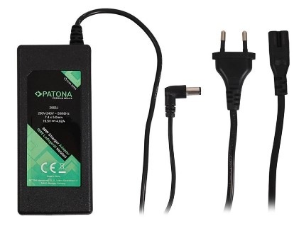 Sieťový adaptér PATONA pre notebooky Dell, 19,5 V, 4,62 A, 90 W, konektor 7,4 x5 mm + pin