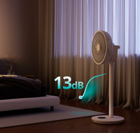 Ventilátor stojanový Duux DXCF71 Whisper Flex 2 Smart, white biely Ventilátor stojanový Duux DXCF71 Whisper Flex 2 Smart, white