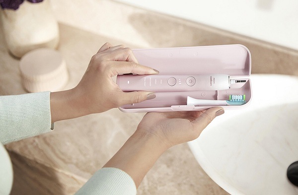 Zubná kefka Philips Sonicare 9000 DiamondClean HX9911/79 biela/ružová Zubná kefka Philips Sonicare 9000 DiamondClean HX9911/79 biela/ružová