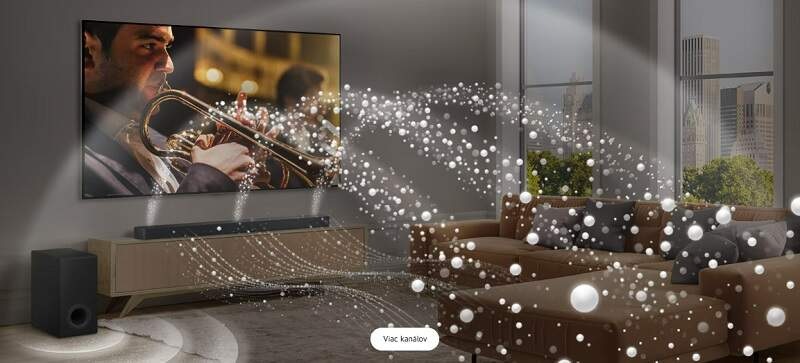 Soundbar LG S77TY čierny Soundbar LG S77TY čierny