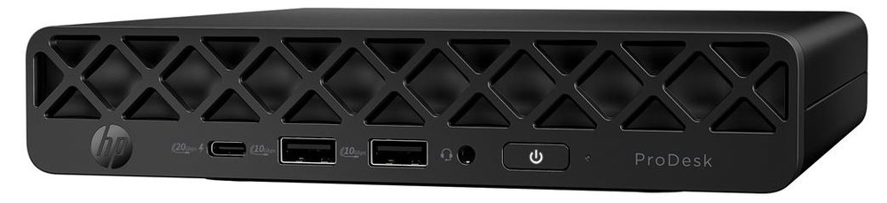 PC mini HP ProDesk 4 Mini G1i AI detail prednej strany