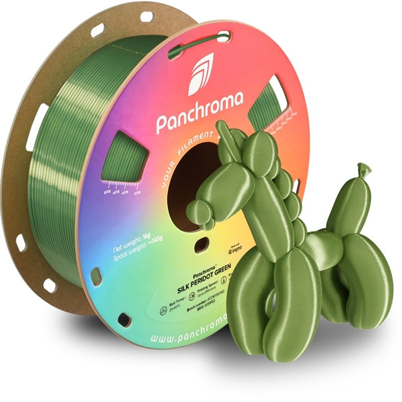 Filament Polymaker Panchroma PLA Silk - zelený