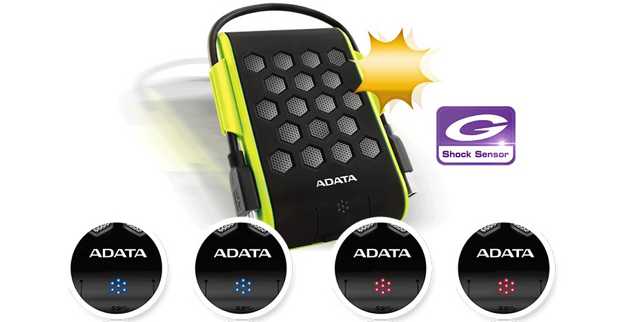 Externý pevný disk ADATA HD720 2TB čierny/modrý Externý pevný disk ADATA HD720 2TB čierny/modrý
