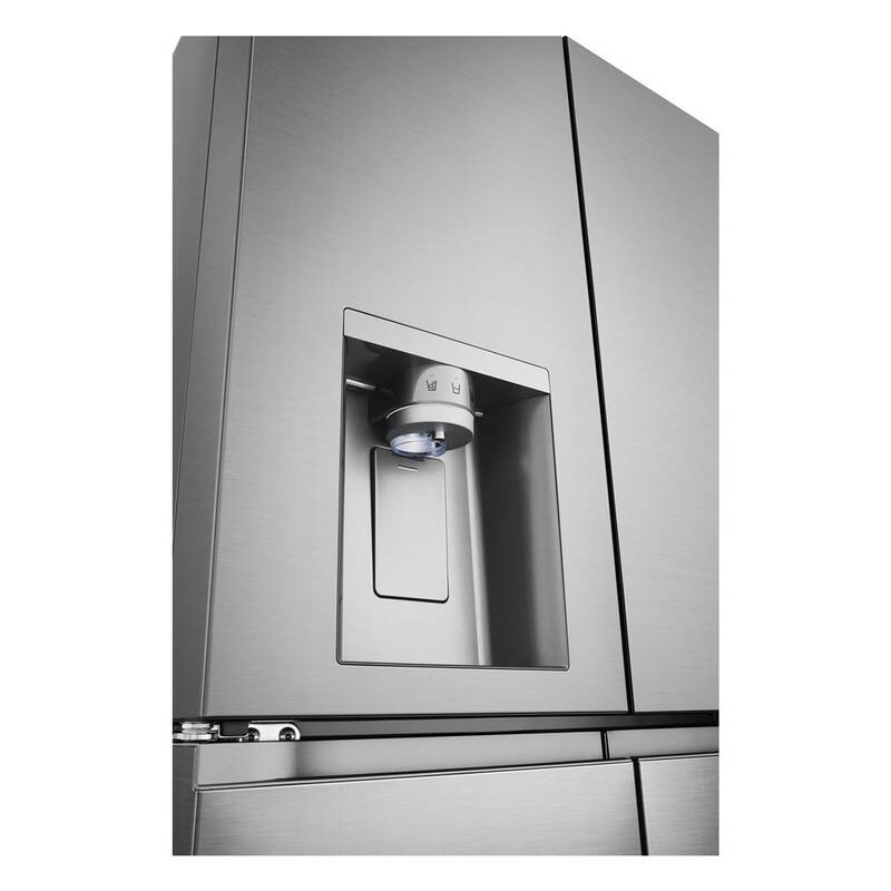 Americká chladnička LG GML960PYFE strieborná napojový automat