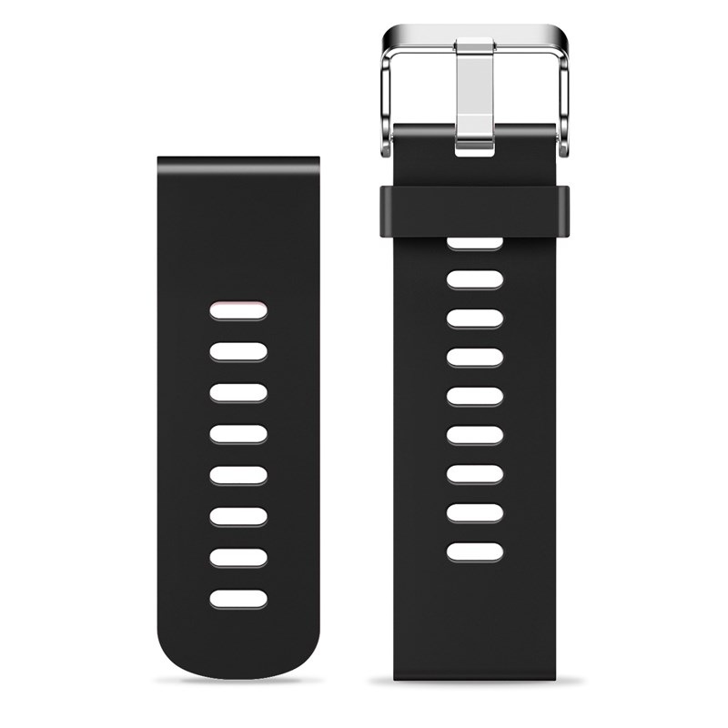 Remienok Aligator 20AW0001, silikónový 20mm čierny