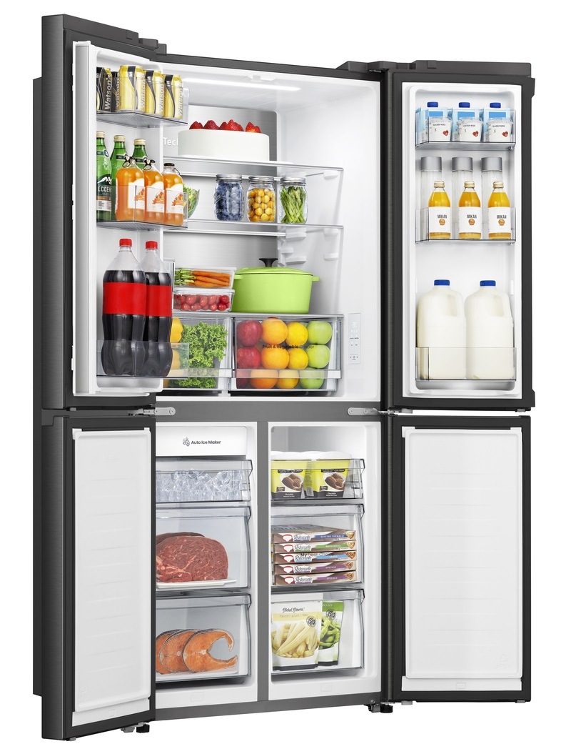 Americká chladnička Hisense RQ5P470SYFD čierna Americká chladnička Hisense RQ5P470SYFD, čierna, XXL zásuvka