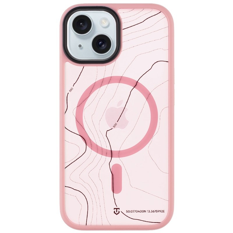 Kryt na mobil Tactical MagForce Hyperstealth Sika na Apple iPhone 15 - ružový