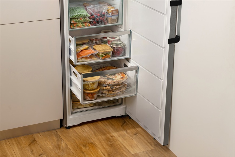 Mraznička Gorenje G600 FNC618C61X6WFE nerez Mraznička Gorenje FNC618C61X6WF ponúka hlboké šuplíky