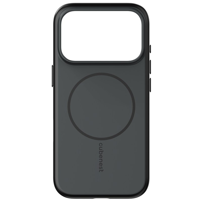 Cubenest Matte na Apple iPhone 17 Pro, čierna