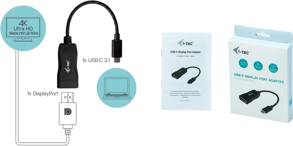 e-tec USB-C / DisplayPort 4K